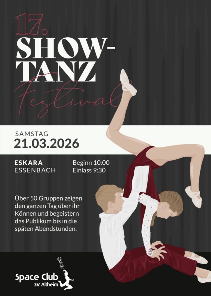 Showtanzfestival Space Club 2026 – SV Altheim